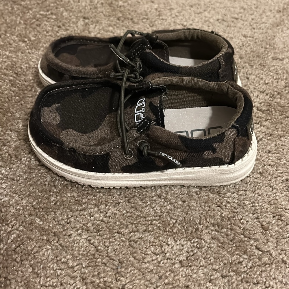 Hey Dude Kids' Camo Shoes